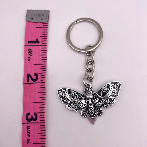 Skeleton Moth | Bag Charm | Keychain (Brand New!) ❤️ - Picture 6 of 6